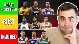 Ranking the Biggest NBA Busts Since 2000 | Tier List