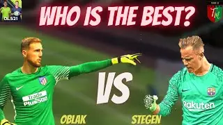 Jan Oblak vs Ter Stegen | Penalty Shootout⚽ | Dream League Soccer 21✌️