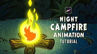 Fire🔥 Animation on Procreate | Tutorial for Beginners