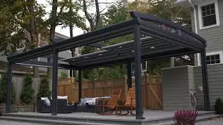פתרונות הצללה לבית ולעסק - פרגולה חשמלית Smart Pergola