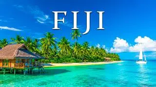 Fiji 4K Drone Footage – A Tropical Escape with Crystal Lagoons and Breathtaking Island Views