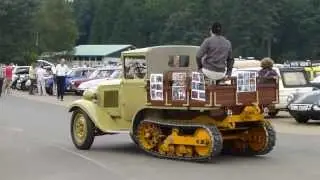 Citroen Kegresse in action at ICCCR 2012 Harrogate Yorkshire