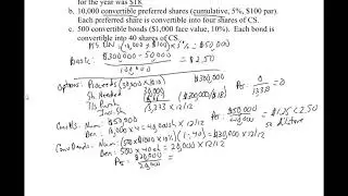 EPS 12 - Diluted EPS Example