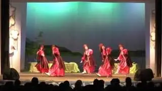 Танец девушек - хакасская республиканская филармония.