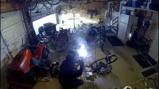 MOTORIZED DRIFT TRIKE BUILD FROM AN OLD MOPED!!! pt.2