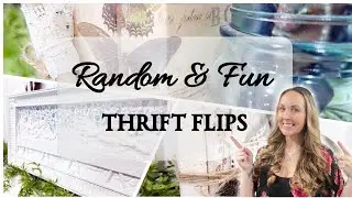 DIY home decor using thrifted items - Trash to Treasure diy's