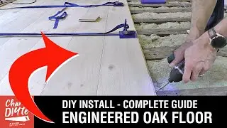 How to Lay an Engineered Oak Floor on Joists