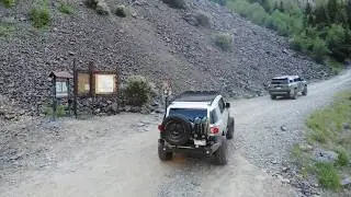 Mineral Creek Climb Drone Footage from 2019 FJ Summit