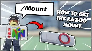 How to get the Kazoo Mount | New jojo game! | Stand Upright Roblox