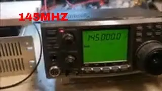 145MHZ amplifier test-WOW