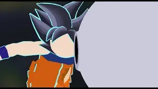 Goku Vs Jiren First Battle animation (high resolution)