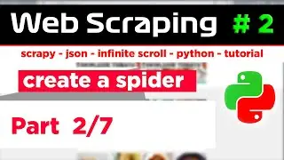 Web Scraping Tutorial #2 | Complete Scrapy Project with Infinite Scroll | How To Scrape 