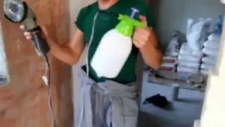Штроборез из болгарки и капельницы!