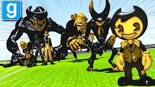 BRAND NEW BENDY AND THE DARK REVIVAL NEXTBOTS SPOTLIGHT in Garry's Mod Sandbox