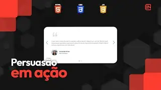 Como criar um Carrossel de Testemunho Infinito com HTML, CSS e JS - Parte 01/02