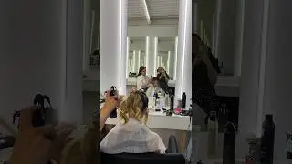 Сбылась мечта попасть в Москву на обучение причёскам)