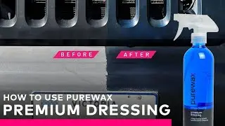 How to use Purewax Premium Dressing?