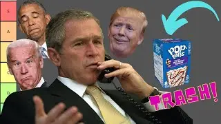 Broke Presidents Make a Pop Tart Tier List!