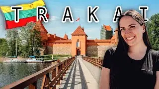 MOST UNDERRATED CASTLE IN EUROPE 🇱🇹 trakai day trip from vilnius lithuania