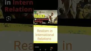 Realism in International Relations by Syed Ali Naqi Kazmi