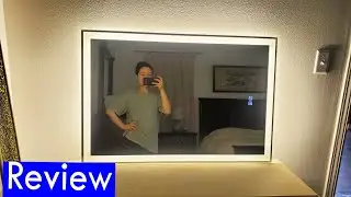 Anti-Fog Touch Control LED Mirror Found on Amazon