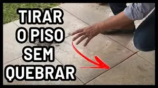 Bricklayer has a genius idea to remove the floor without breaking it