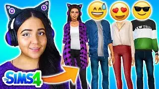 MAKING MY SIMSELF FAMILY!👪 in The Sims 4 Create a Sim! 💕 (Sims 4 Genetics Challenge!)