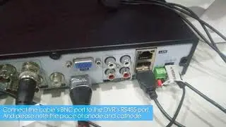 How to Connect a Dome Camera to the DVR for SANNCE DE81N/DE41N/DH81NK