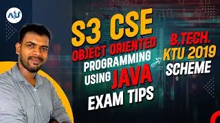 Java KTU Exam Tips S3 CS REGULAR BTECH KTU 2019 scheme Malayalam | AJU Computer Science