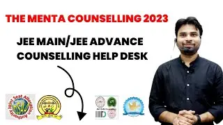THE MENTA HELP DESK  JEE MAIN COUNSELLING 2023