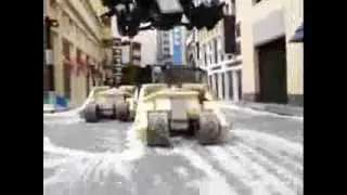 The Dark Knight Rises - The Final Chase in LEGO (Unfinished Project)