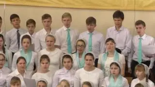 06 Встречаю на коленях новый день, молодежный хор  ОЦХВЕ Пермь, 08.10.2016 HD