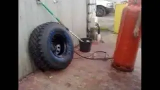 How not to inflate a tyre remix