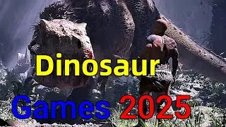 TOP 10 BEST Upcoming Dinosaur Games 2025!