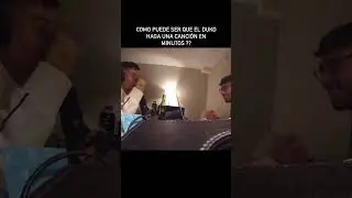 Duki hace una canción en minutos