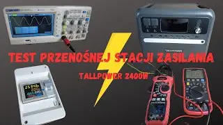 Przenośna stacja zasilania TALLPOWER 2400W