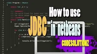 How to use JDBC in a Netbean's web-app (beginners)