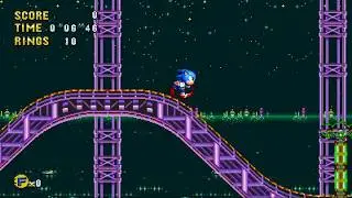 Sonic CD: The Mania Generation Mod (V1) - Battle with Metal Sonic