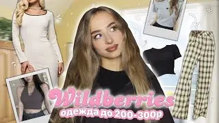 😱 ОДЕЖДА ДО 200-300₽ | САМАЯ ДЕШЕВАЯ ОДЕЖДА НА WILDBERRES 🫣💖