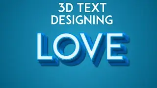 3d text design in Textoon | Text design tutorial | how to create 3d text in Textoon | Stylish text