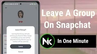 How To Leave A group On Snapchat 2024