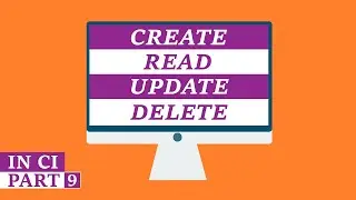 Codeigniter Crud In Hindi | Delete Data In Database Using Codeigniter