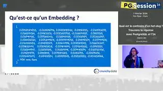 Quel est le contraire d’un hot-dog ? La réponse avec Postgres et l’IA, par Karen Jex, Crunchy Data