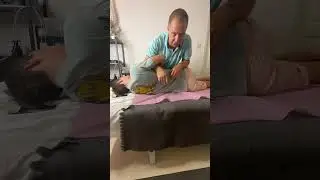 Relieving fatigue from the lumbar spine! Chiropractic back!