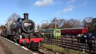 GCR Steam freight at Rothley Station
