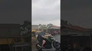 RIDING TIPIS TIPIS NANDUNG UJAN MULU.... #kawasakininjazx25r #motovlog #rells #z1000 #sugomi #zx25