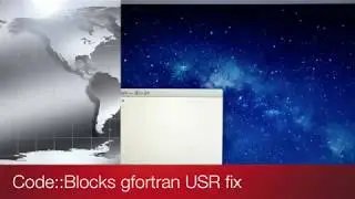 Code :: Blocks gfortran USR fix | Mac OSX Problem Hacked!