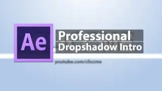 Adobe After Effects CS6 : How to Make a Professional  Dropshadow Text Effect Intro