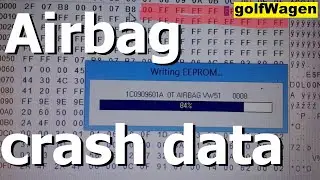 VW Airbag 00595 Crash data reset