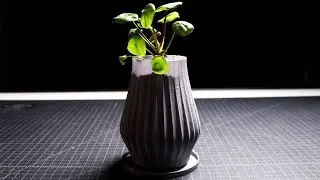 How to make a Geometric 3D Printed Planter